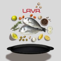 Tava pentru peste, fonta, 30 x 16 cm - LAVA