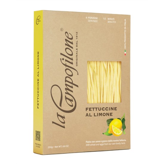 Paste Fettuccine cu lamaie, 250 g - La Campofilone