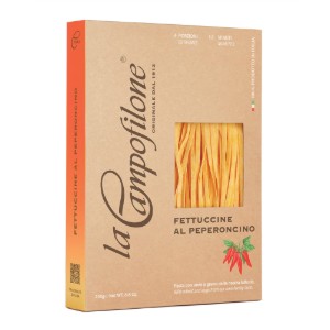 Paste Fettuccine cu ardei iute, 250 g - La Campofilone