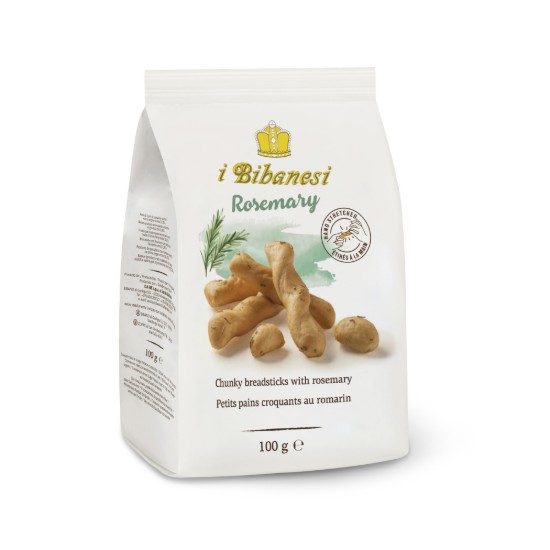 Grisine cu Rozmarin, 100 g - Bibanesi