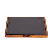 Platou servire fonta, 25 x 25 cm - LAVA