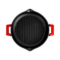 Set 2 manere, silicon, Rosu - LAVA