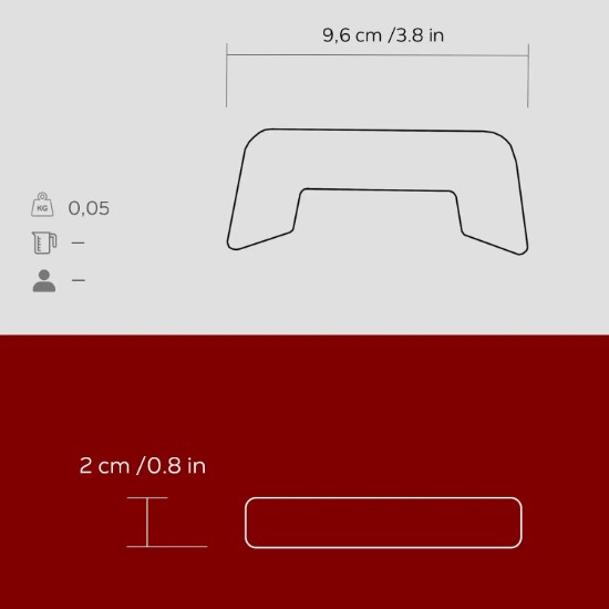 Set 2 manere, silicon, Rosu - LAVA