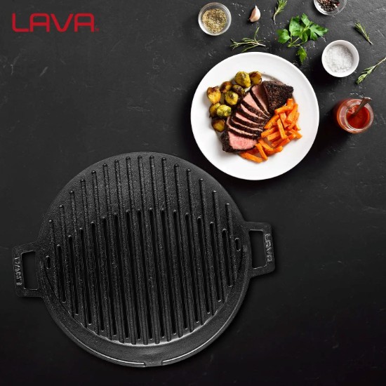 Grill fonta, 37cm - LAVA