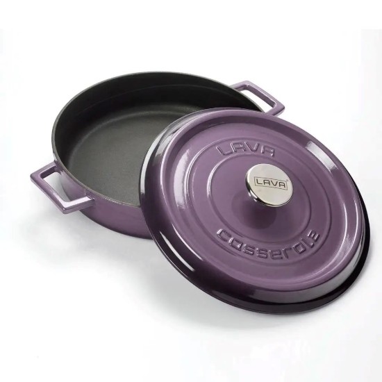 Cratita fonta, 28cm/3,5L, "Trendy", Mov - LAVA