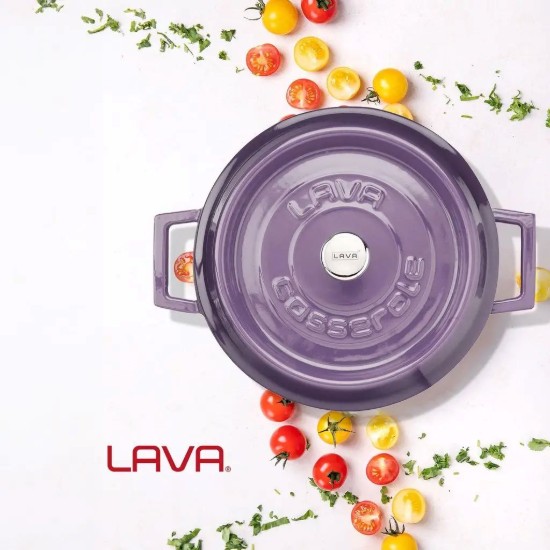 Cratita fonta, 28cm/3,5L, "Trendy", Mov - LAVA