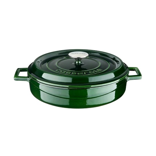 Cratita fonta, 28cm/3,5L, "Premium Majolica", Verde - LAVA