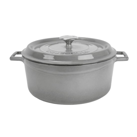 Cratita fonta, 28cm/6,71L, "Premium", Gri - LAVA