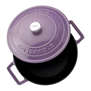 Cratita fonta, 22cm/3,4L, "Folk", Mov - LAVA