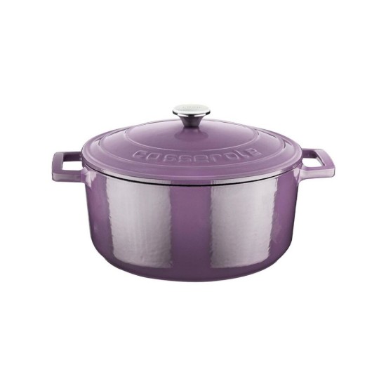 Cratita fonta, 22cm/3,4L, "Folk", Mov - LAVA