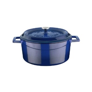 Cratita fonta, 24cm/4,5L, "Trendy", Albastru - LAVA