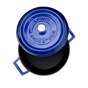 Cratita fonta, 24cm/4,5L, "Trendy", Albastru - LAVA