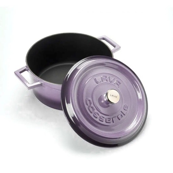 Cratita fonta, 24cm/4,5L, "Trendy", Mov - LAVA