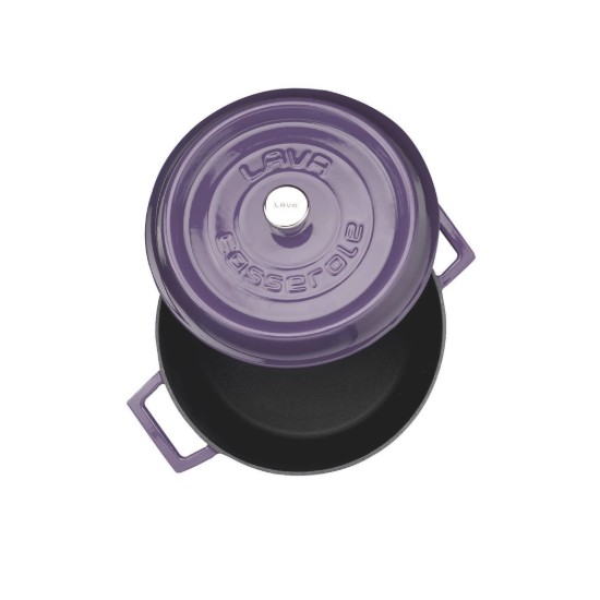 Cratita fonta, 20cm/2,82L, "Trendy", Mov  - LAVA