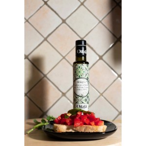 Ulei de măsline extravirgin organic cu aromă de busuioc, 250 ml ℮, Oilalá