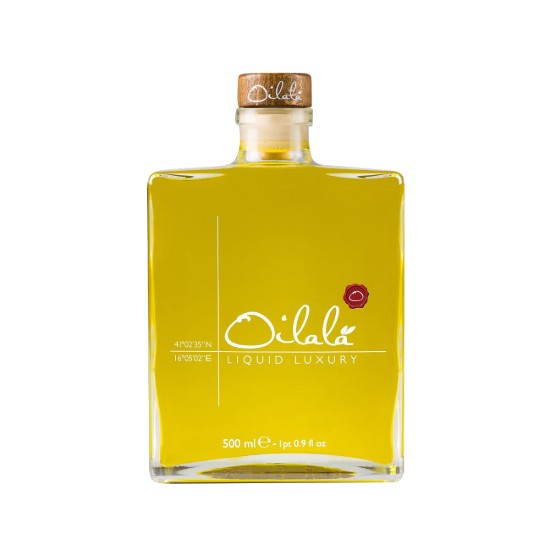 Ulei extravirgin de măsline 100% Italian Coratina, Liquid Luxury Style, 500 ml ℮, Oilalá