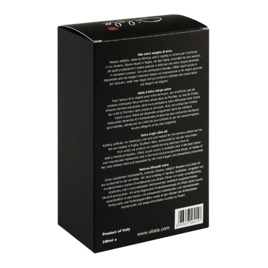 Ulei extravirgin de măsline 100% Italian Coratina, Liquid Luxury Style, 500 ml ℮, Oilalá