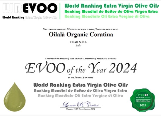 Ulei extravirgin de măsline 100% Italian Coratina, Liquid Luxury Style, 500 ml ℮, Oilalá