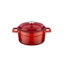 Mini-cratita fonta, 12cm/0,53L, "Trendy", Rosu - LAVA