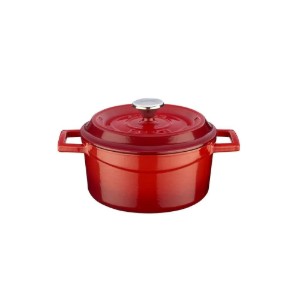 Mini-cratita fonta, 12cm/0,53L, "Trendy", Rosu - LAVA