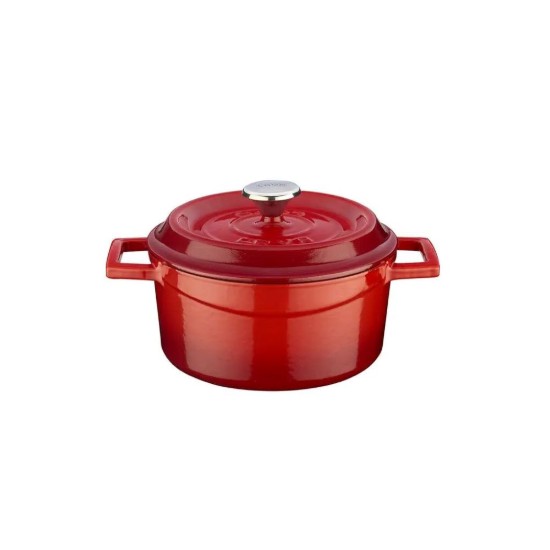 Mini-cratita fonta, 12cm/0,53L, "Trendy", Rosu - LAVA
