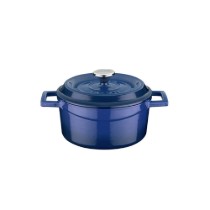 Mini-cratita fonta, 12cm/0,53L, "Trendy", Albastru - LAVA