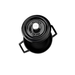 Mini-cratita fonta, 12cm/0,53L, "Trendy", Negru - LAVA