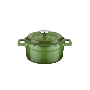 Mini-cratita fonta, 12cm/0,53L, "Trendy", Verde - LAVA