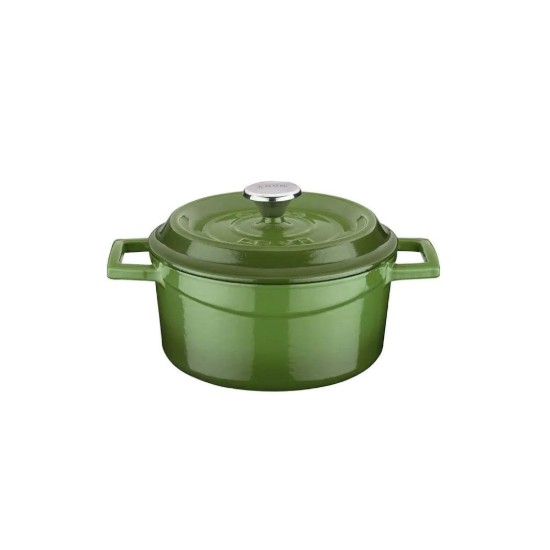 Mini-cratita fonta, 12cm/0,53L, "Trendy", Verde - LAVA