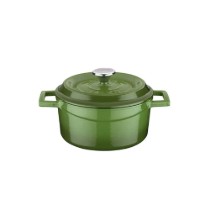 Cratita fonta, 14cm/0,8L, "Trendy", Verde - LAVA