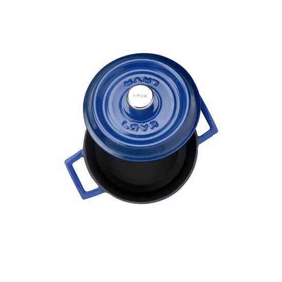 Cratita fonta, 14cm/0,8L "Trendy", Albastru - LAVA