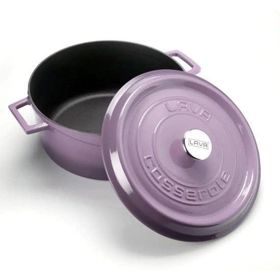 Cratita fonta, 32cm/9,86L, "Trendy", Mov - LAVA