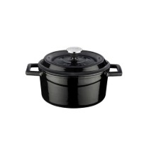 Cratita fonta, 16cm/1,33L, "Trendy", Negru - LAVA