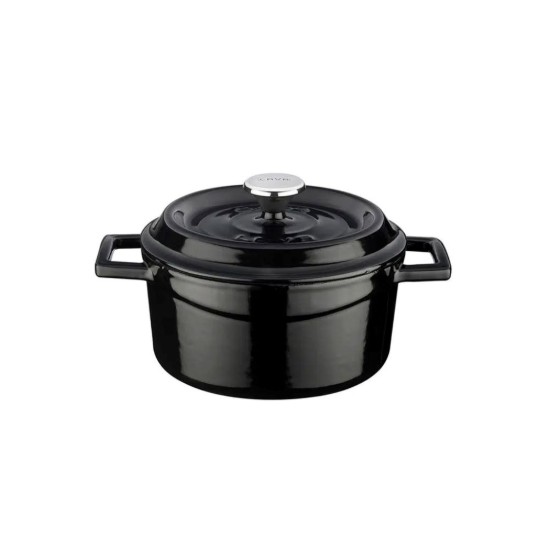 Cratita fonta, 16cm/1,33L, "Trendy", Negru - LAVA