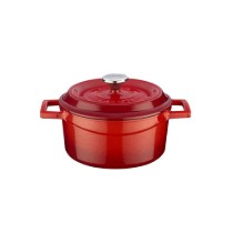Cratita fonta, 16cm/1,33L, "Trendy", Rosu - LAVA