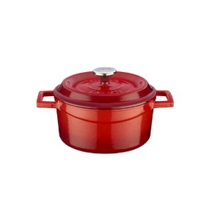 Cratita fonta, 16cm/1,33L, "Trendy", Rosu - LAVA