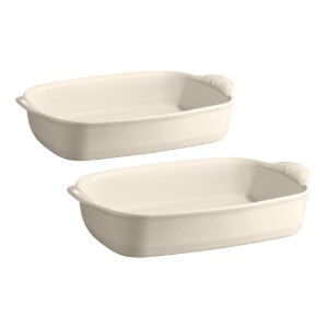 Set 2 tavi ceramice, 36,5x23,5cm/30x19cm, Clay - Emile Henry
