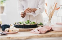 Tava tarte, ceramica, 29,5cm/1,3L, Cedar - Emile Henry