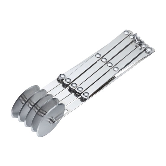 Rola extensibila taiat aluat, 5 rotite, inox - Westmark