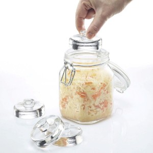 Set 4 greutati de fermentare, sticla, 7 cm - Westmark