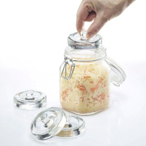 Set 4 greutati de fermentare, sticla, 8 cm - Westmark