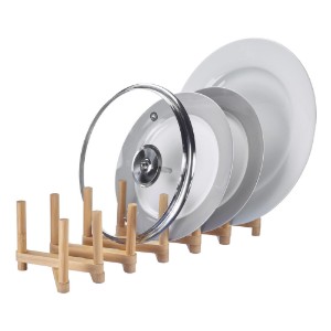 Suport extensibil uscare vase, bambus, 9,5 x 12 x 9 cm - Westmark