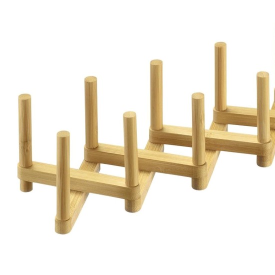 Suport extensibil uscare vase, bambus, 9,5 x 12 x 9 cm - Westmark