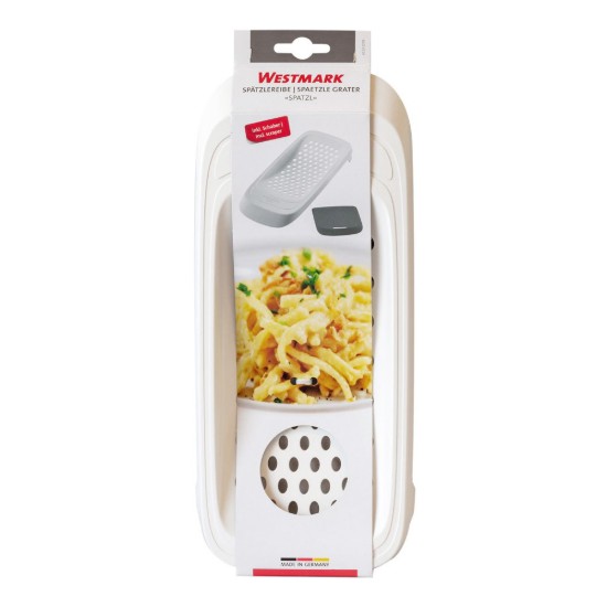 Razatoare taitei cu racleta, inox, "Spatzl" - Westmark