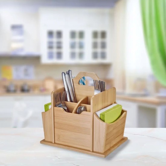 Suport tacamuri, 7 compartimente, bambus, "Tapas + Friends" - Westmark