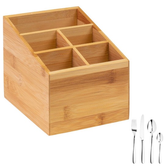 Suport tacamuri, 5 compartimente, bambus, "Tapas + Friends" - Westmark