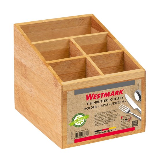 Suport tacamuri, 5 compartimente, bambus, "Tapas + Friends" - Westmark