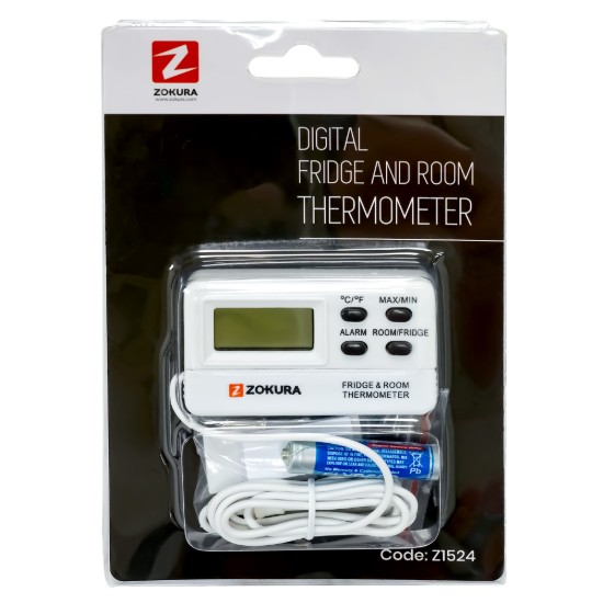 Termometru digital pentru frigider/congelator si camera - Zokura