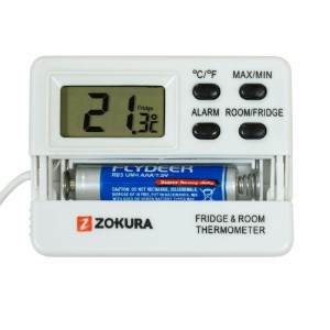 Termometru digital pentru frigider/congelator si camera - Zokura