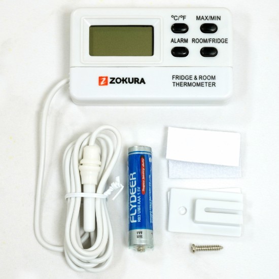 Termometru digital pentru frigider/congelator si camera - Zokura